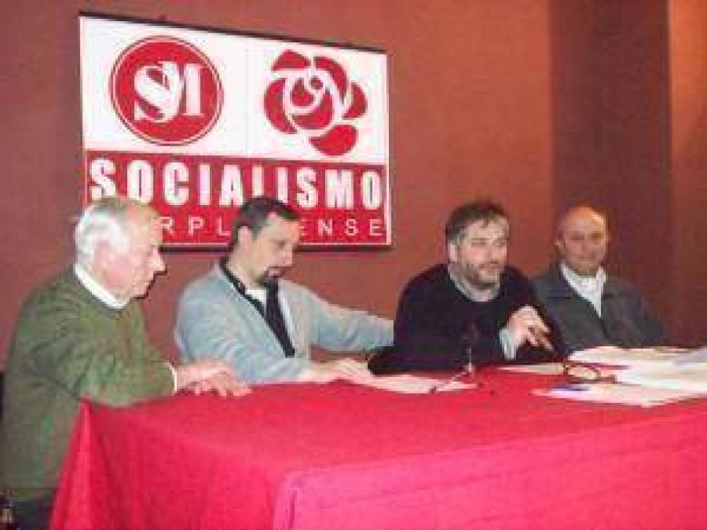 Definieron �un proyecto socialista� para Mar del Plata