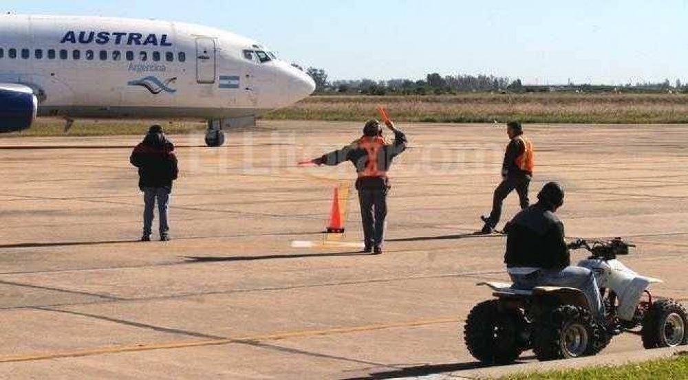 Avanzan gestiones para ensanchar la pista del aeropuerto de Sauce