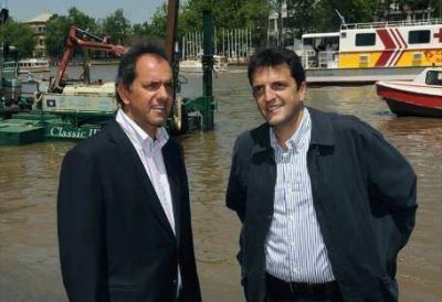 Nuevos signos de rebeld�a antikirchnerista de Scioli y Massa