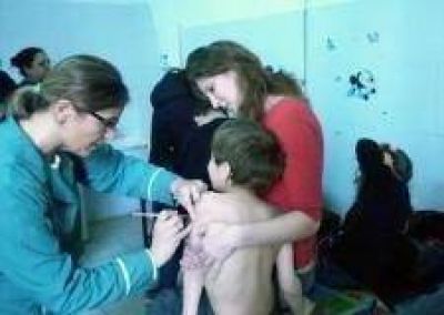 Sarampi�n: campa�a de vacunaci�n arroja n�meros positivos