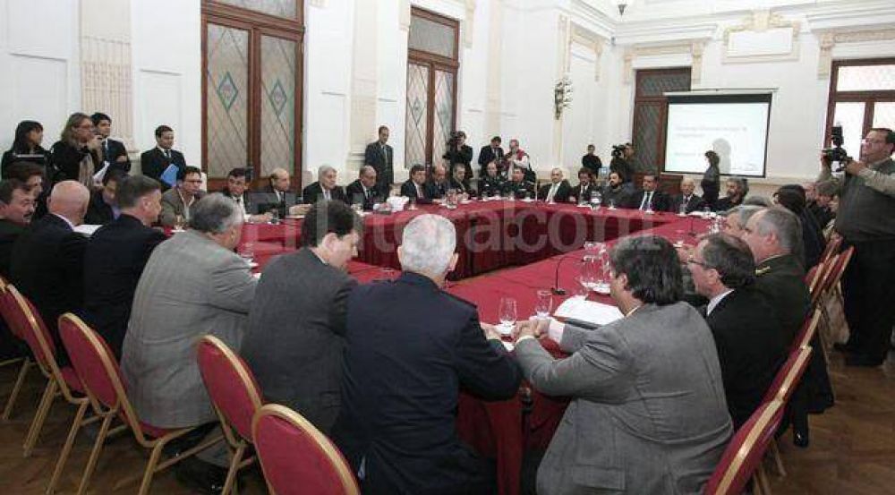 Se constituy� formalmente el Consejo provincial de Seguridad
