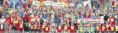 Europa se moviliz� contra los ajustes