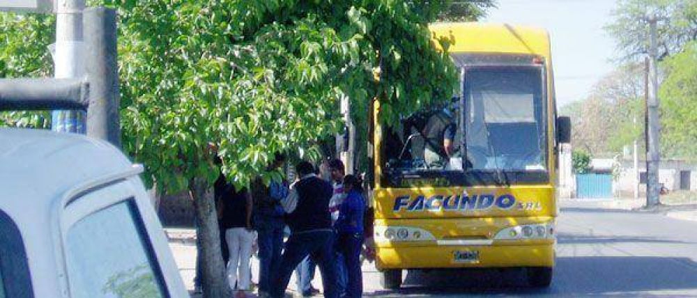 Empresa de colectivos con privilegios