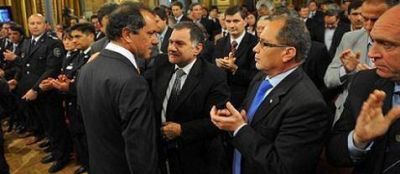 V�a twitter, Scioli expres� hoy su "solidaridad" con Rafael Correa