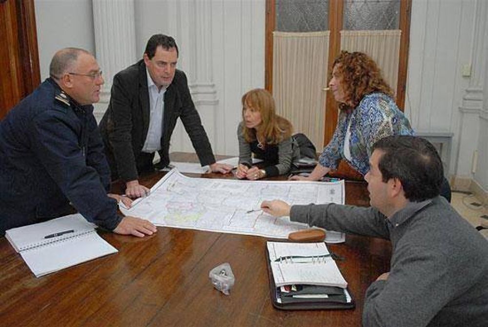 Reuni�n de coordinadores del Censo 2010 con Polic�a 
