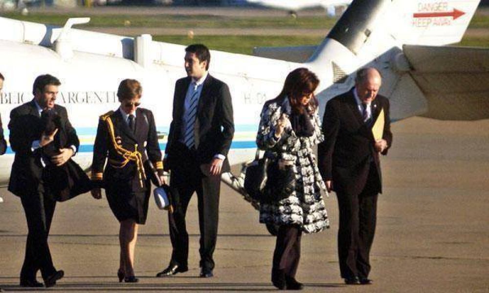 Cristina Kirchner comienza una gira por Alemania, donde se reunir� con Angela Merkel