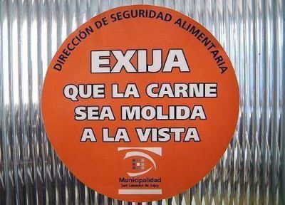 Ense�an a comprar carne molida