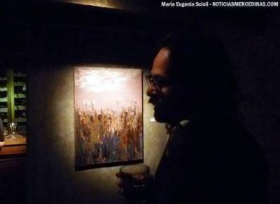 Muestra de C�sar Lalla en Hotel Cultural Vistalba El arte como un elemento m�s del habitual funcionamiento de un emprendimiento tur�stico con la cultura como valor agregado. La expo del impulsor de El V�rtice tiene unas 20 obras, y qued� inaugurada el jue