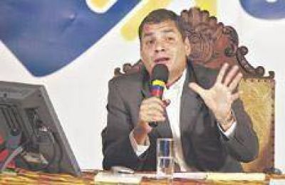Correa rechaz� amnistiar a los golpistas
