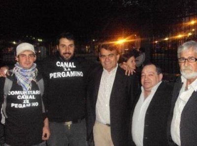Tribunales El Polo Social de Pergamino presente en la marcha a favor de la Ley de Medios