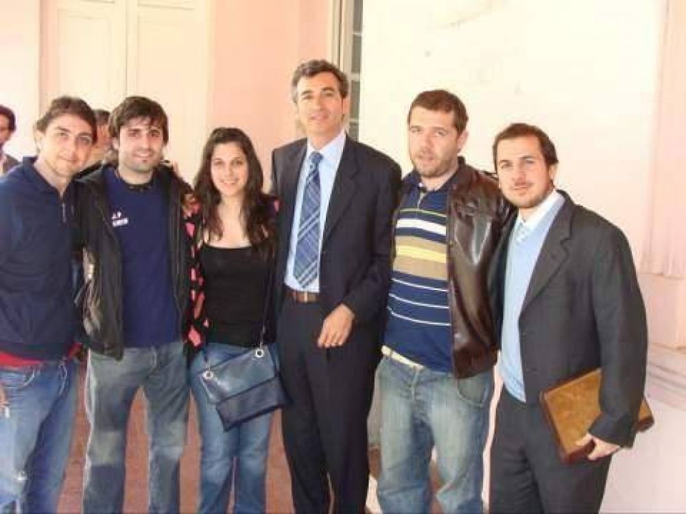 Randazzo estuvo en Jun�n ayer al mediod�a