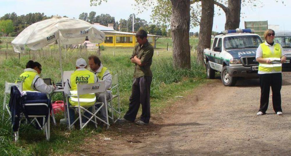 Inspectores de ARBA est�n realizando un operativo en Saladillo