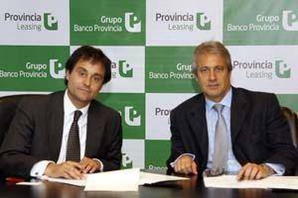 El Municipio firm� un contrato con Provincia Leasing Ayer, en Capital Federal