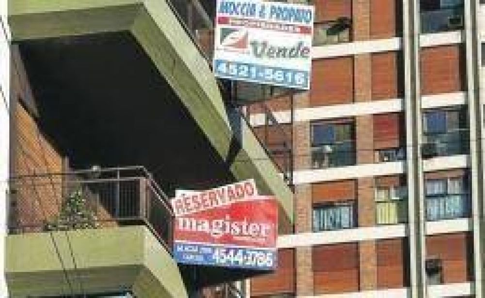 La venta de inmuebles aument� 2,8% en agosto