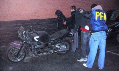 Salideras bancarias: arrancan los l�mites a los motochorros