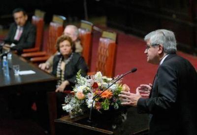 Alberto Iribarne: �Criticar a la Justicia es un gran retroceso�