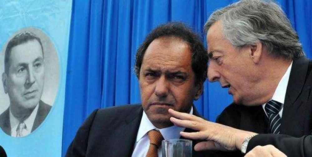 Kirchner y Scioli se mostraron m�s cerca