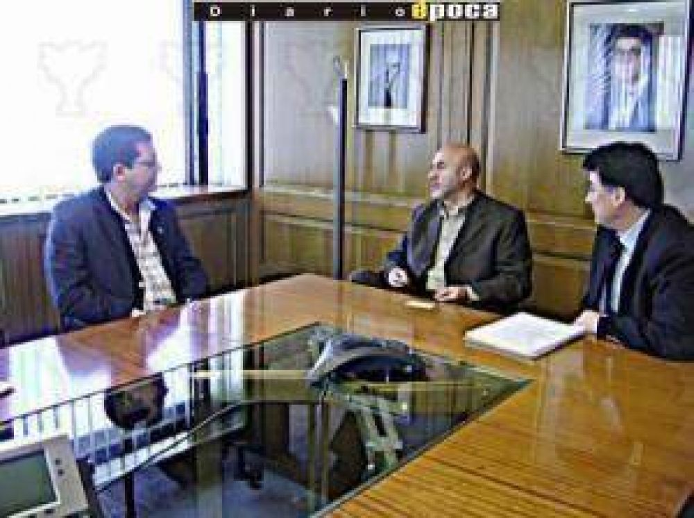 El Vicegobernador con autoridades del BID