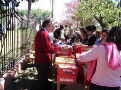 Parroquia San Luis Gonzaga realiz� feria para recaudar fondos