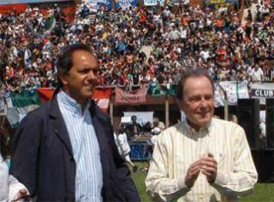 SCIOLI EN UN ENCUENTRO ARGENTINO DE MINIBASQUET EN VICENTE LOPEZ
