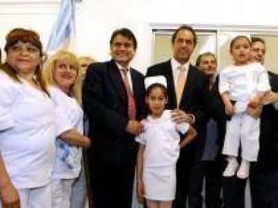 Scioli dej� funcionando el Hospital de Solano