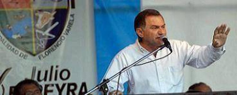 Pereyra: "No puedo obligar a vecinos de mi distrito a sostener una Polic�a"