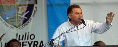 Pereyra: "No puedo obligar a vecinos de mi distrito a sostener una Polic�a"