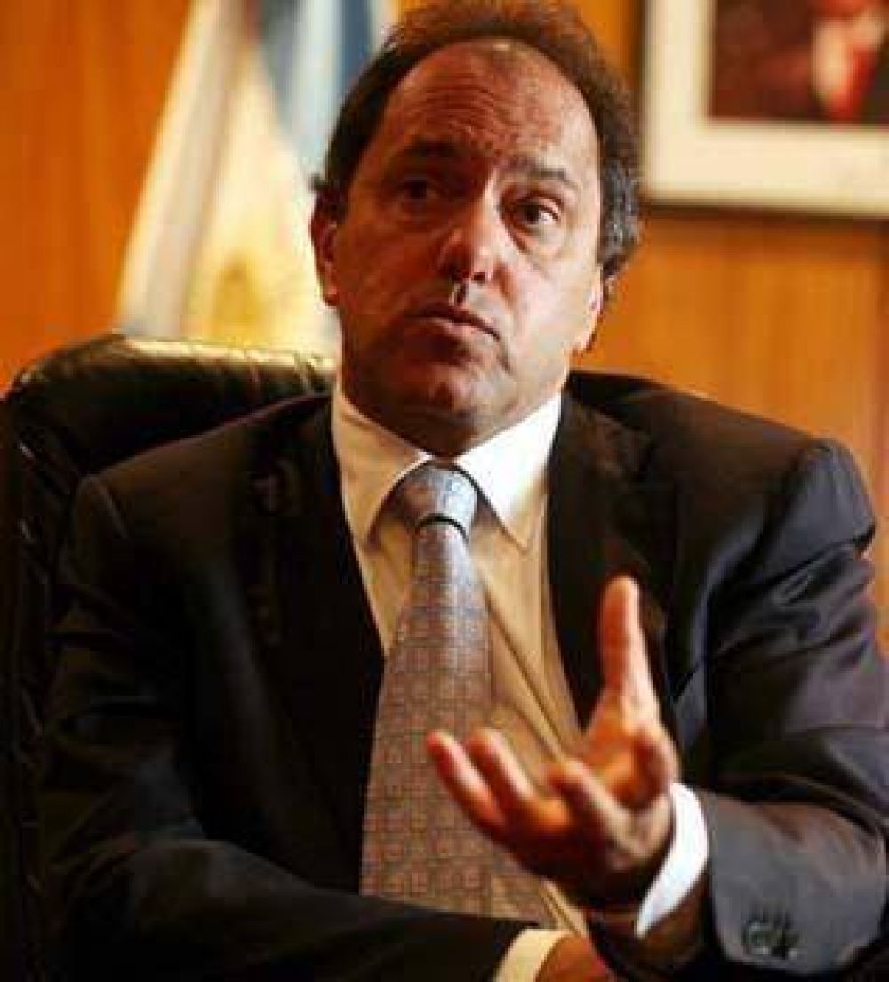 Scioli dijo que podr�a ampliar la polic�a comunal 
