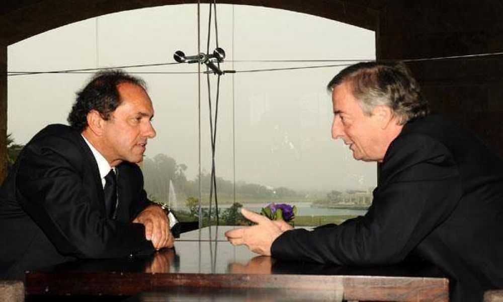Scioli confirm� su reuni�n con Kirchner en Olivos: "Aclaramos lo que ten�amos que aclarar"