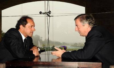 Scioli confirm� su reuni�n con Kirchner en Olivos: "Aclaramos lo que ten�amos que aclarar"