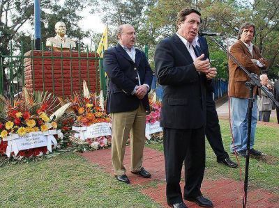DAR�O D�AZ P�REZ ASISTI� AL ACTO DE CONMEMORACI�N DEL 115� ANIVERSARIO DEL NATALICIO DE JUAN PER�N 