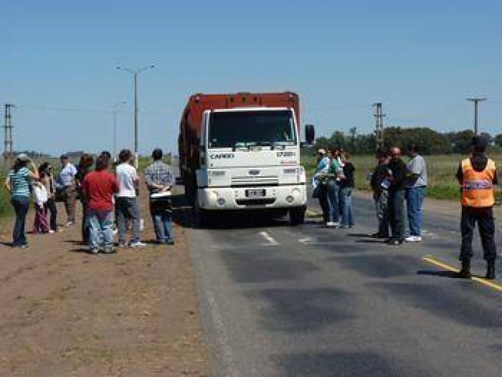Cortaron la ruta 65 en duro reclamo por obras al gobierno provincial