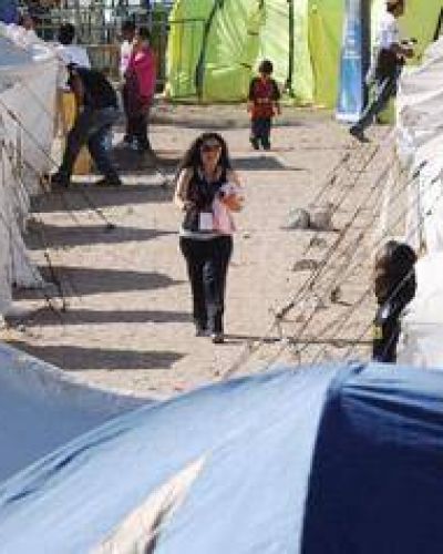 Un �xodo lento en medio del rescate