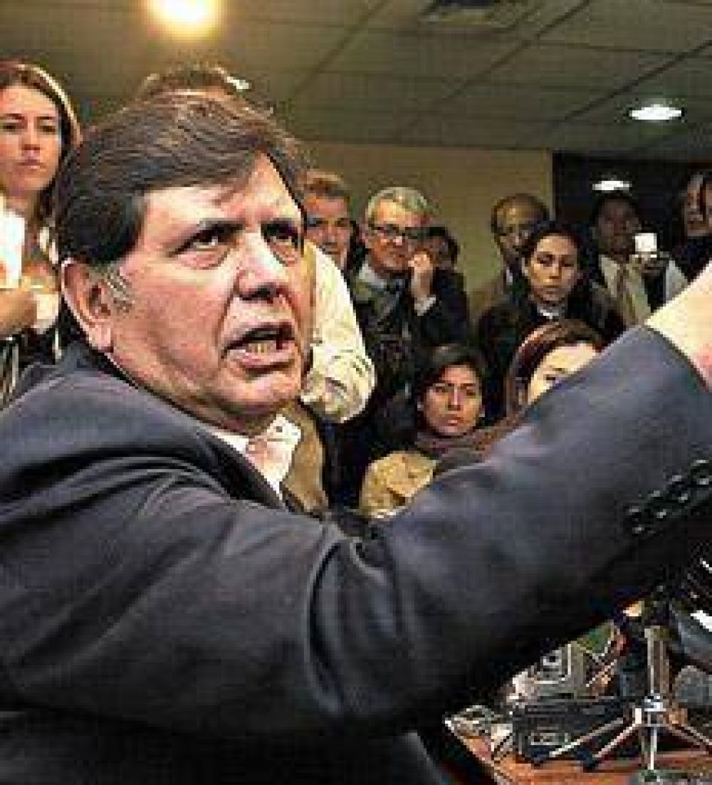 Bofetada de Alan Garc�a