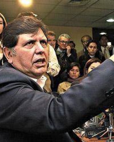 Bofetada de Alan Garc�a