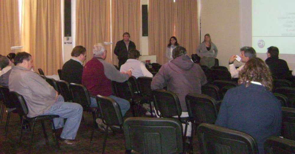 T�cnicas del Consejo Federal de Inversiones brindaron asesoramiento en Saladillo