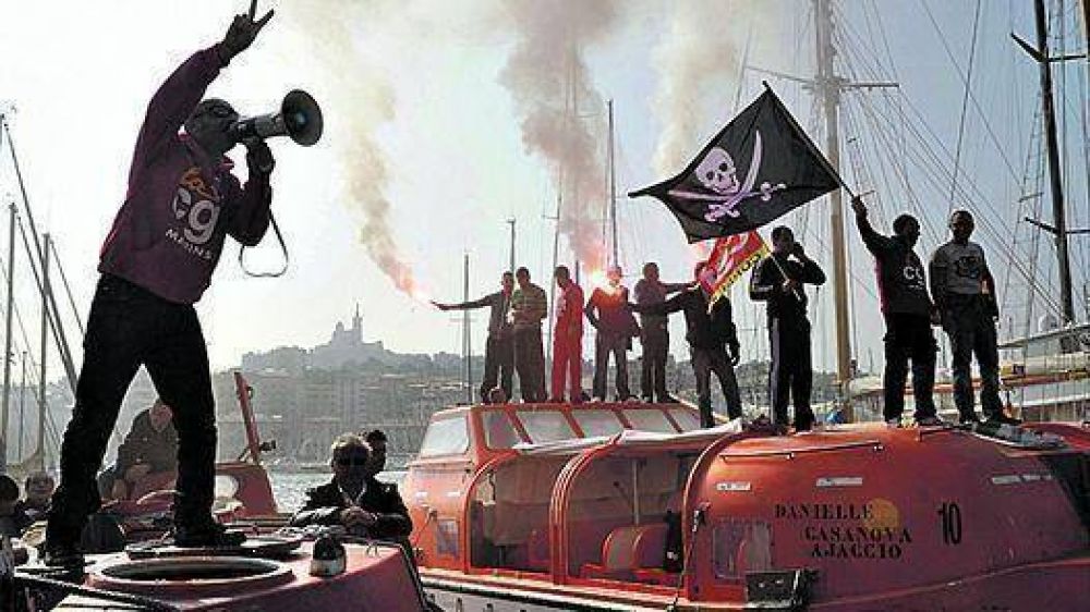 Otra protesta en Francia por una reforma jubilatoria