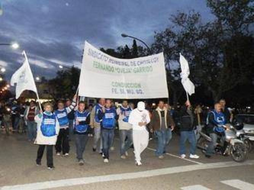 El Sindicato Municipal se moviliz� y anunci� un paro de 48 horas  
