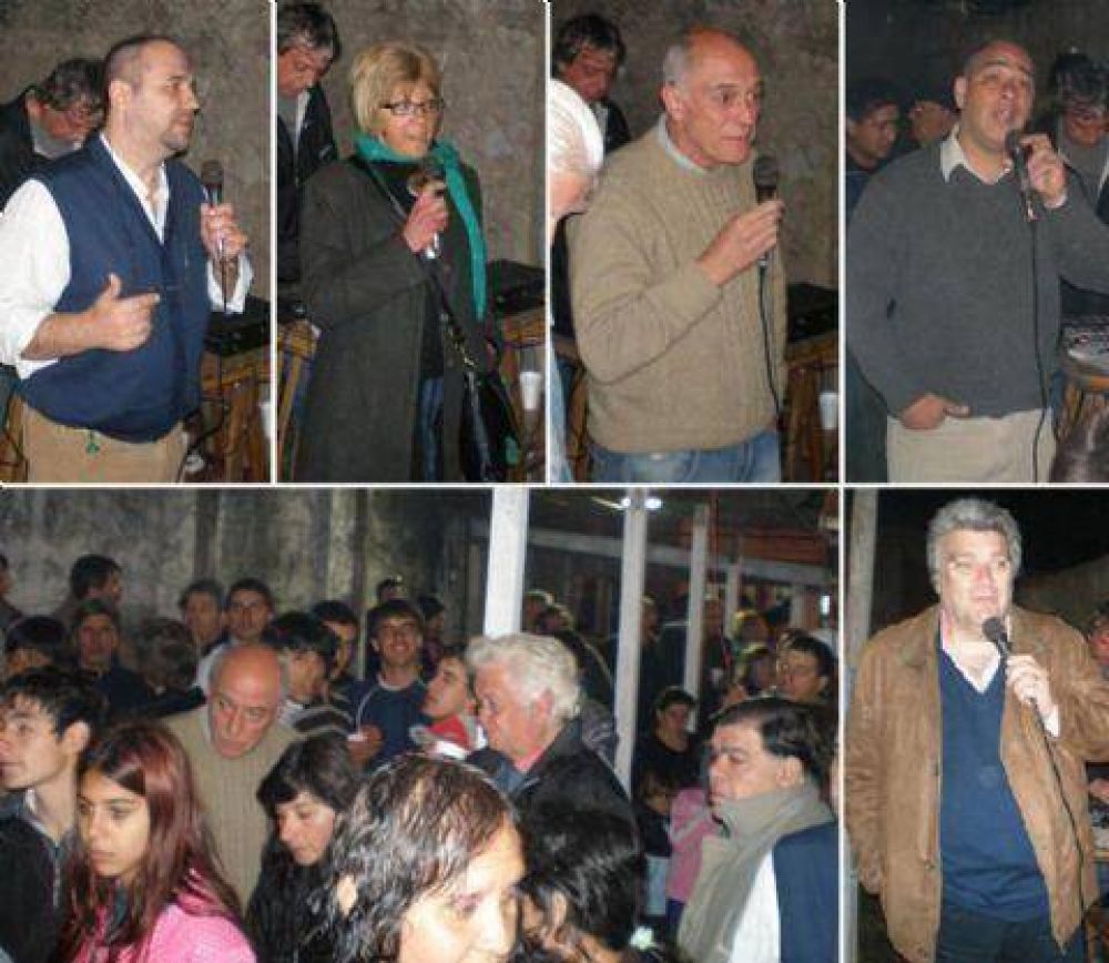  	 Pol�tica Se inaugur� el nuevo local del Frente C�vico y Social de Berisso