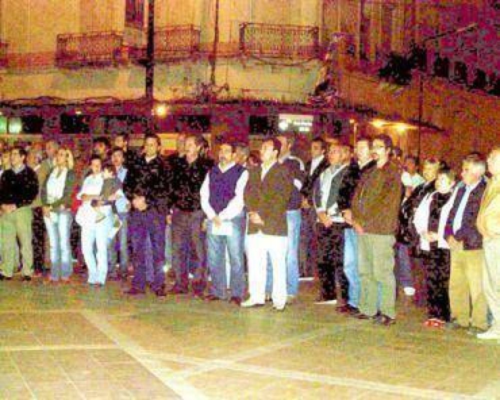 Acto del Partido Justicialista en la Plaza Ram�rez