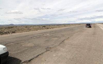  Siguen las quejas por el da�ado estado de la ruta nacional 40