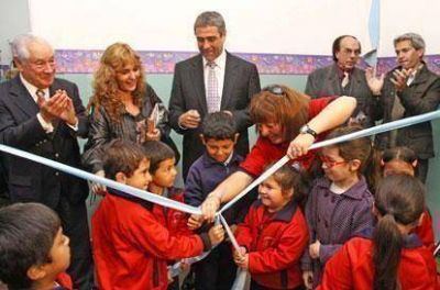 Reinaguraron el nuevo edificio del Jard�n de Infantes Municipal N� 17