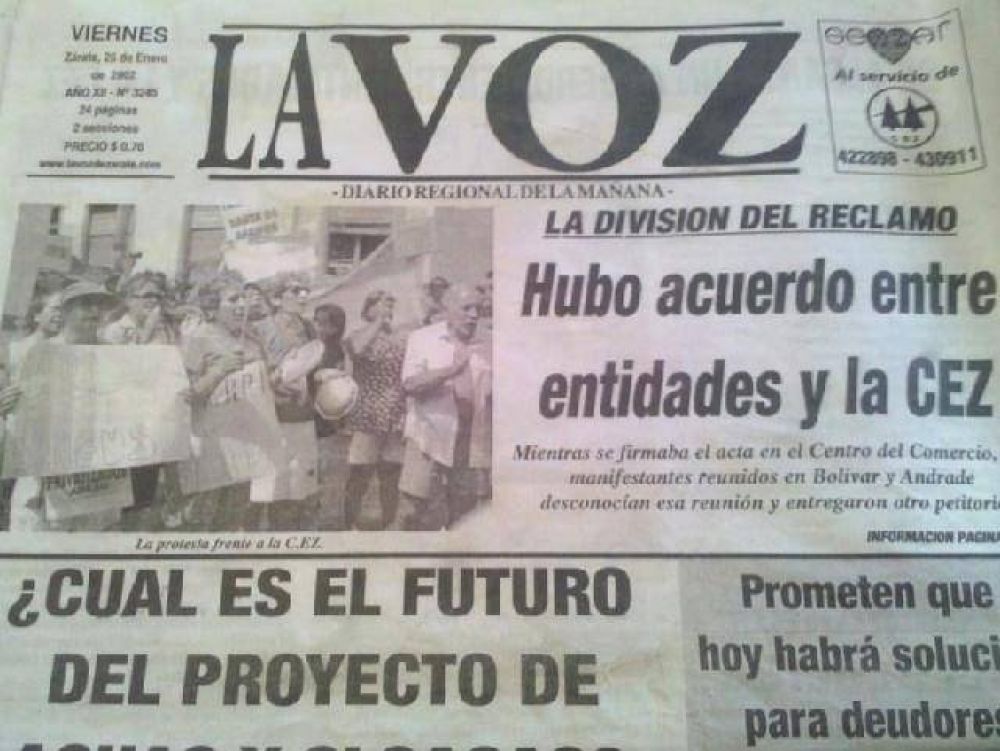 Por cuarto a�o consecutivo, no hay elecciones en la CEZ