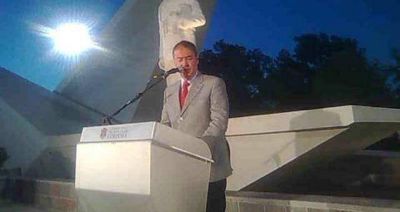Inauguraron monumento en homenaje al brigadier Juan Ignacio San Mart�n