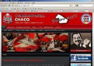 La UCR del Chaco lanz� su pagina web