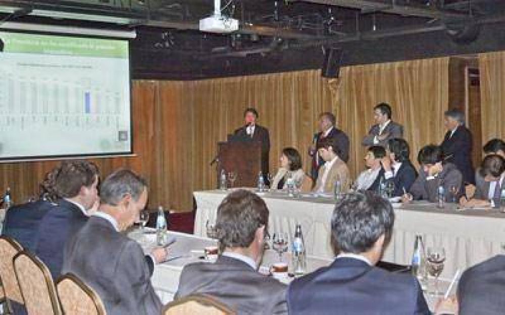 Cisterna expuso ayer ante inversores internacionales