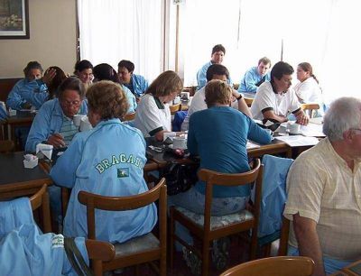 ARRIBO LA DELEGACION DE BRAGADO A MAR DEL PLATA