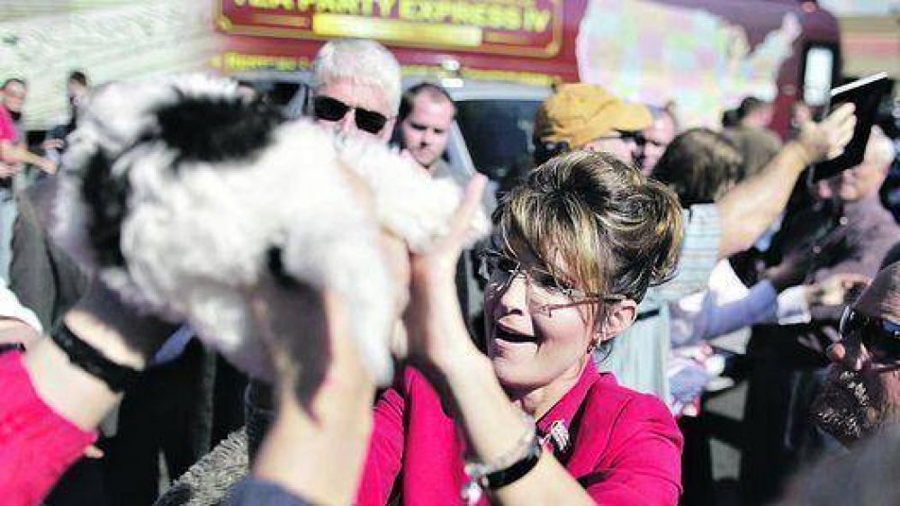 Sarah Palin hace campa�a por los candidatos ultraconservadores