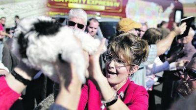 Sarah Palin hace campa�a por los candidatos ultraconservadores