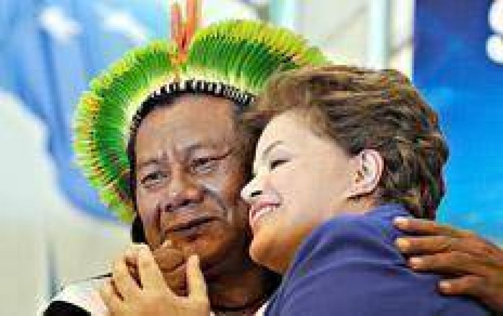 Dilma va subiendo y poni�ndose verde